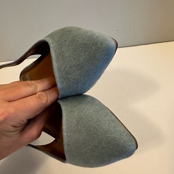 DV by Dolce Vita Shoes Women Classy Slingback Blue Denim Size 9 - Picture 7 of 9